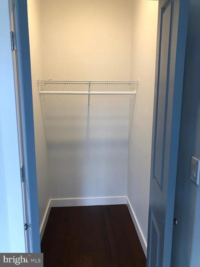 1337 N Franklin St, Philadelphia, PA 19122 - walk in closet with dark wood finished floors