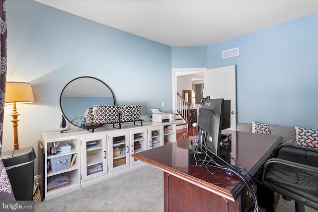 318 Windsor Rd, Mullica Hill, NJ 08062 - home office featuring carpet floors