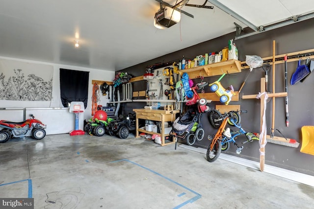 343 N Locust St, Myerstown, PA 17067 - garage featuring a garage door opener