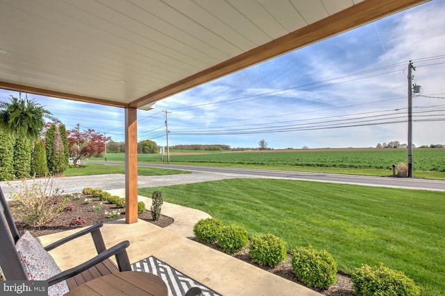 343 N Locust St, Myerstown, PA 17067 - view of patio / terrace with a view of countryside