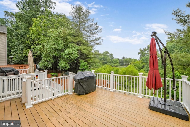 3627 Singleton Ter, Frederick, MD 21704 - wooden terrace featuring a grill