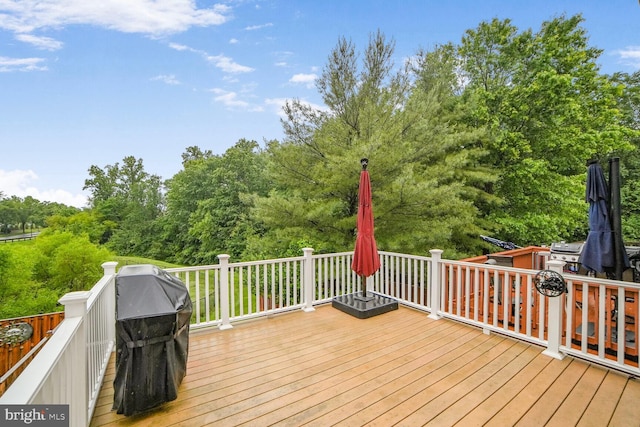 3627 Singleton Ter, Frederick, MD 21704 - view of wooden deck