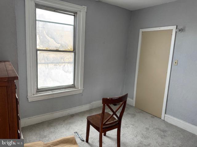 1232 S 11th St, Philadelphia, PA 19147 - unfurnished office featuring plenty of natural light, light colored carpet, and baseboards