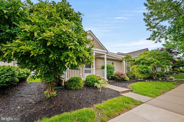 1541 Foresman Dr Unit 125, Pottstown, PA 19464 - obstructed view of property featuring a porch