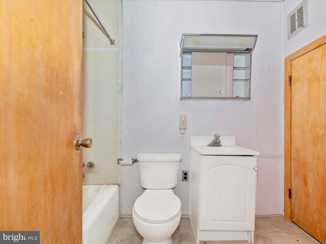 23419 Spire St, Clarksburg, MD 20871 - bathroom featuring toilet, bathing tub / shower combination, and vanity