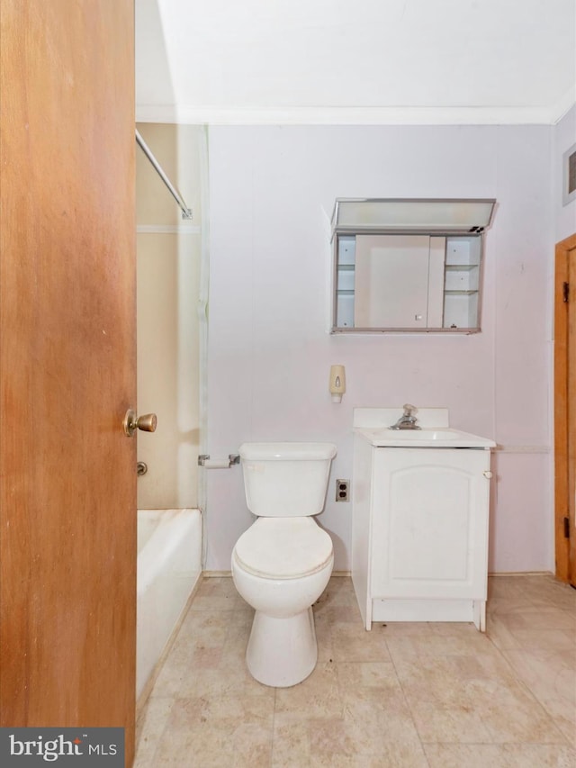 23419 Spire St, Clarksburg, MD 20871 - full bath with toilet, shower / tub combination, and vanity