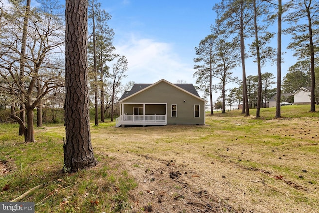 6978 Bray Rd, Hayes, VA 23072 - rear view of property featuring a lawn
