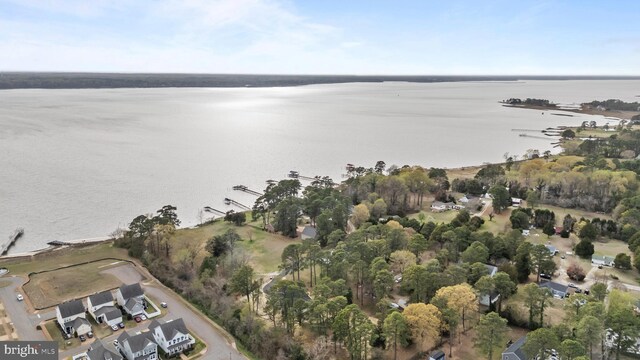 6978 Bray Rd, Hayes, VA 23072 - aerial view of property and surrounding area featuring a nearby body of water