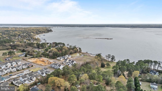 6978 Bray Rd, Hayes, VA 23072 - aerial view of property's location with a nearby body of water and nearby suburban area