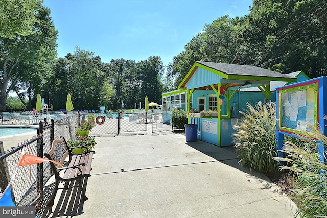 5214 Juliet St, Springfield, VA 22151 - view of community featuring a swimming pool