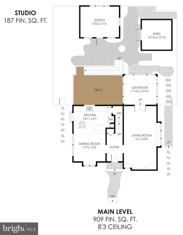 2305 S Inge St S, Arlington, VA 22202 - room layout