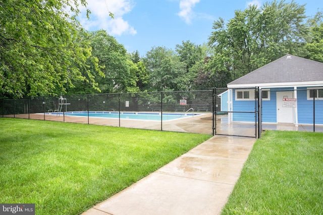 261 E Juniper Ave, Sterling, VA 20164 - community pool featuring a gate