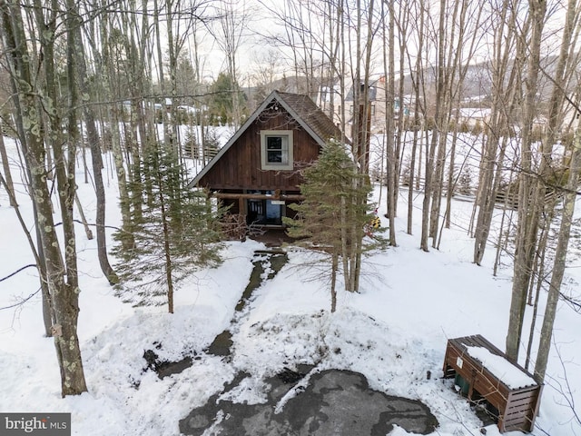 45 Village Dr Unit 4, Oakland, MD 21550 - view of snow covered property
