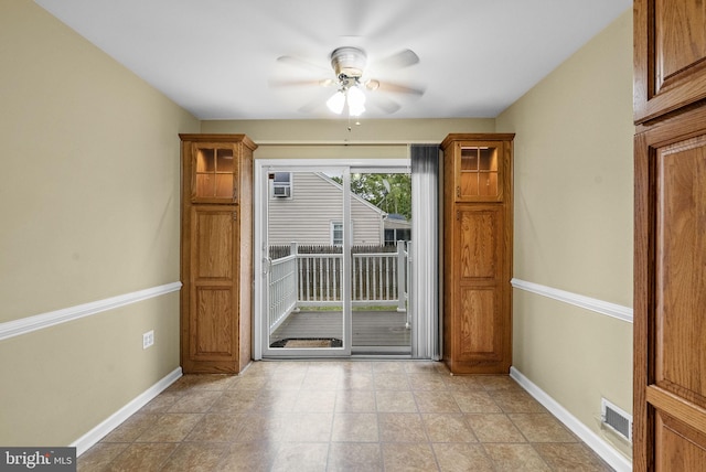 2034 Beach Blvd, Point Pleasant Boro, NJ 08742 - unfurnished room featuring baseboards and a ceiling fan