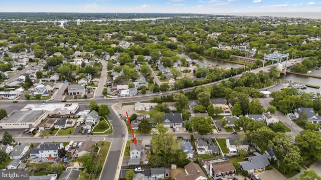 2034 Beach Blvd, Point Pleasant Boro, NJ 08742 - aerial view of property and surrounding area with nearby suburban area and a large body of water