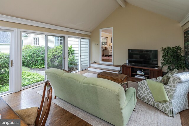 4582 Province Line, Princeton, NJ 08540 - living area featuring wood finished floors