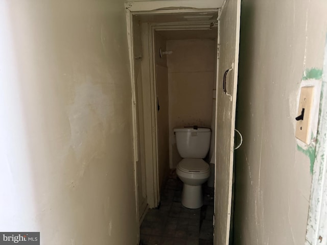 1310 Edmondson Ave, Baltimore, MD 21223 - bathroom with toilet and tile patterned flooring