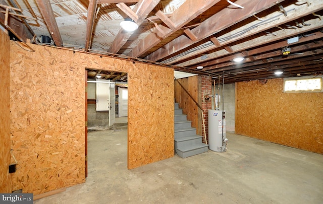31 W Whitlock Ave, Winchester, VA 22601 - basement featuring water heater and stairs