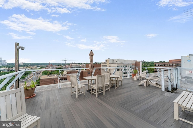 2515 K St NW Unit 205, Washington, DC 20037 - view of deck