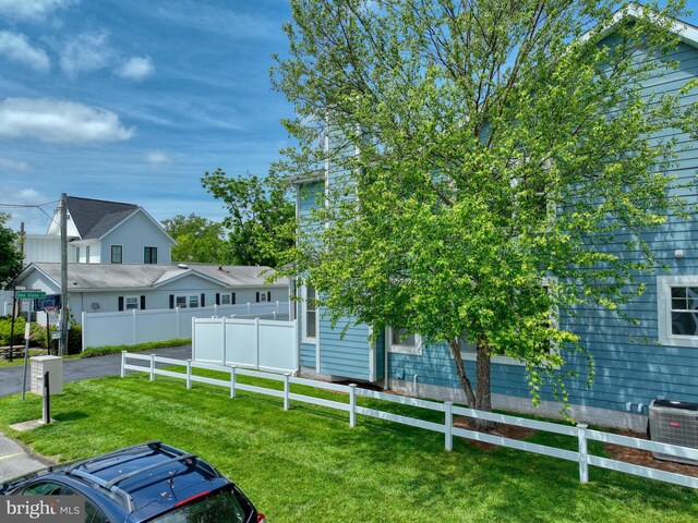 37529 Atlantic Ave Unit 11, Rehoboth Beach, DE 19971 - view of yard featuring central AC unit