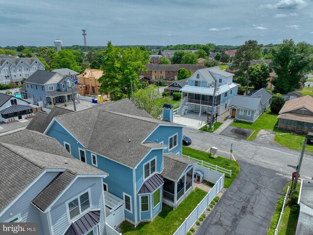 37529 Atlantic Ave Unit 11, Rehoboth Beach, DE 19971 - aerial perspective of suburban area