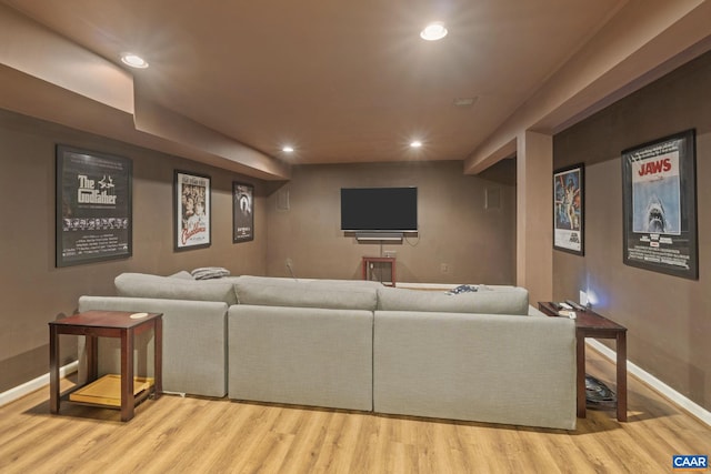 797 Willow Ridge Rd, Troy, VA 22974 - cinema featuring recessed lighting and wood finished floors