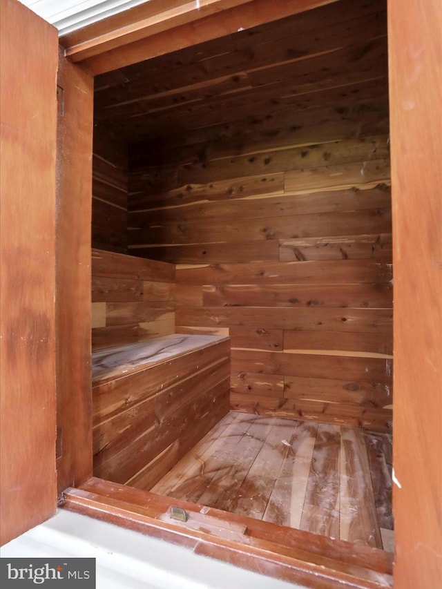 47 Picture Mountain Dr, Martinsburg, WV 25404 - sauna featuring wood walls