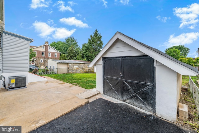 1225 Harper Ave, Woodlyn, PA 19094 - view of shed with central air condition unit
