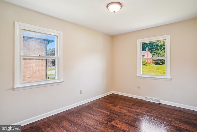 17817 Greentree Ln, Hagerstown, MD 21740 - unfurnished room featuring healthy amount of natural light and dark wood finished floors