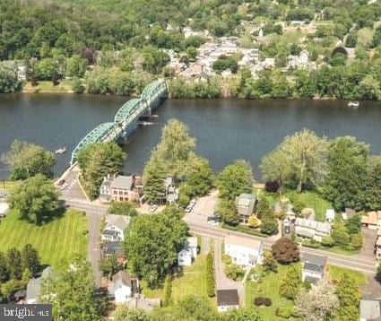 1512 River Rd, Upper Black Eddy, PA 18972 - bird's eye view of a nearby body of water