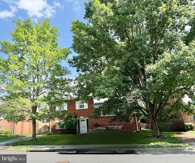 6412 24th St N, Arlington, VA 22207 - view of property hidden behind natural elements with brick siding
