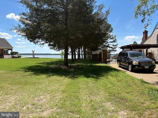 2515 Manion Dr, Williamsburg, VA 23185 - view of yard featuring a water view