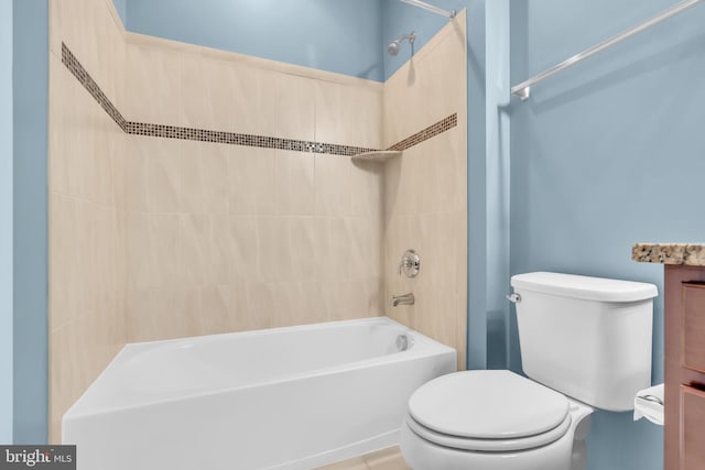 40578 Sculpin Ct, Aldie, VA 20105 - full bathroom featuring toilet and shower / washtub combination