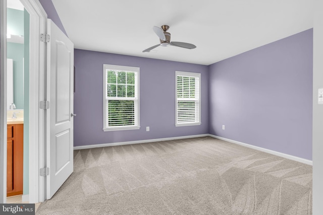 40578 Sculpin Ct, Aldie, VA 20105 - carpeted empty room with a ceiling fan and baseboards