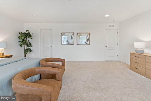 127 Stager Ave, Falling Waters, WV 25419 - bedroom with light colored carpet, recessed lighting, and baseboards