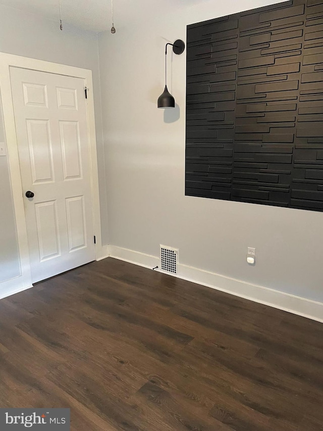 209 Hewitt Rd, Williamstown, NJ 08094 - unfurnished room featuring dark wood-style flooring and baseboards