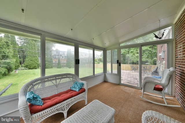 227 Rolling Hill Rd, Elkins Park, PA 19027 - sunroom featuring lofted ceiling and plenty of natural light