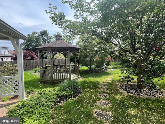 209 S Cherry St, Myerstown, PA 17067 - view of yard featuring a gazebo