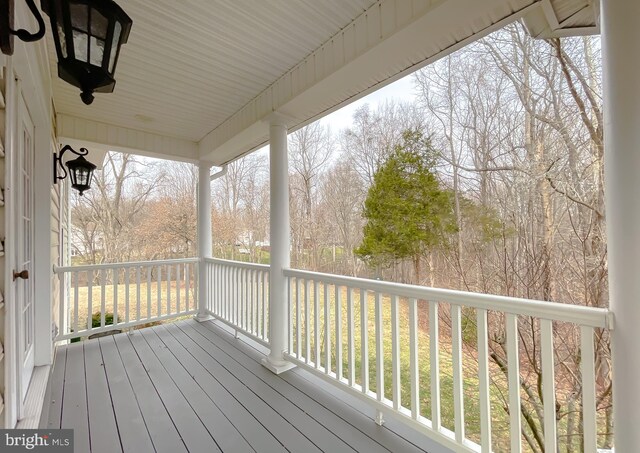 5 Cross Point Dr, Owings, MD 20736 - view of porch