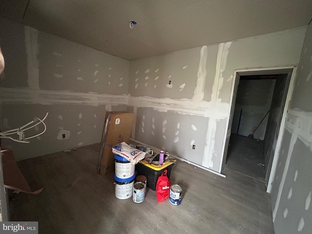 844 Fuller St, Darby, PA 19023 - unfurnished dining area with wood finished floors