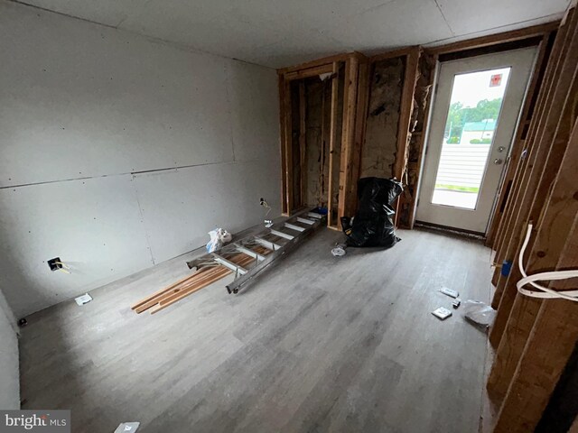 844 Fuller St, Darby, PA 19023 - unfurnished living room featuring wood finished floors