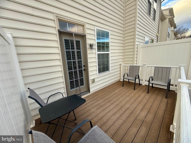 7423 Rigby Pl, Elkridge, MD 21075 - view of wooden terrace