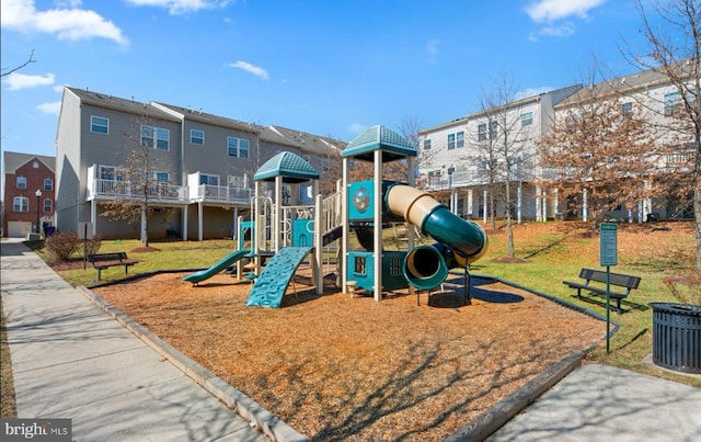 7423 Rigby Pl, Elkridge, MD 21075 - community play area with a residential view