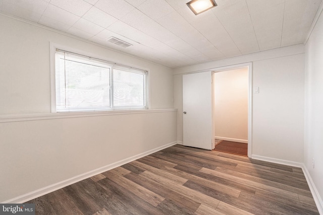7129 Chandler Ave, Pennsauken, NJ 08110 - unfurnished bedroom with wood finished floors and baseboards