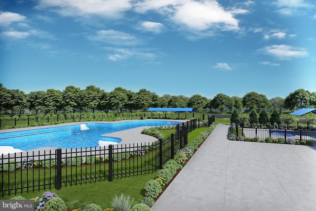 1052 Webster Ct, Winchester, VA 22603 - view of pool featuring a patio area and view of scattered trees