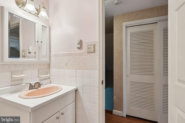 1927 Chapel Ave W, Cherry Hill, NJ 08002 - bathroom with tile walls and vanity