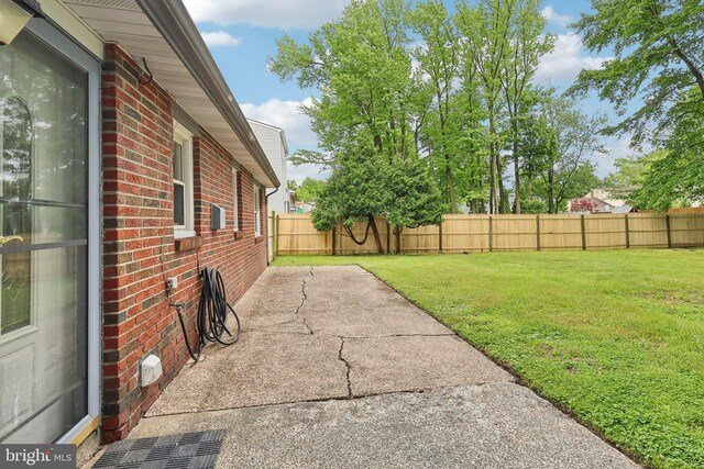 1927 Chapel Ave W, Cherry Hill, NJ 08002 - view of yard featuring a patio