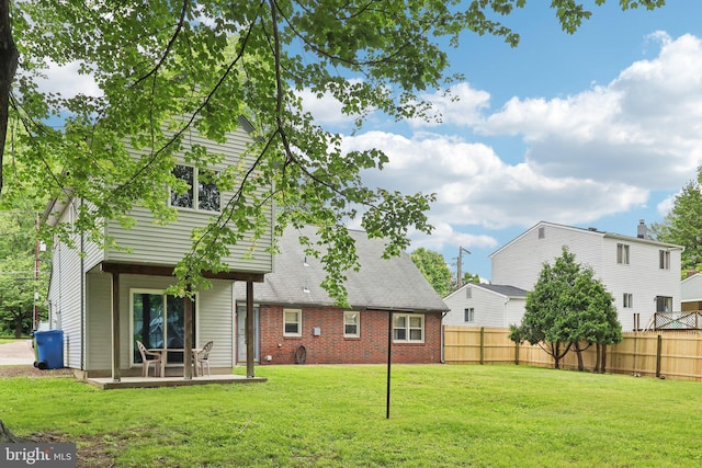 1927 Chapel Ave W, Cherry Hill, NJ 08002 - rear view of house featuring a patio and brick siding