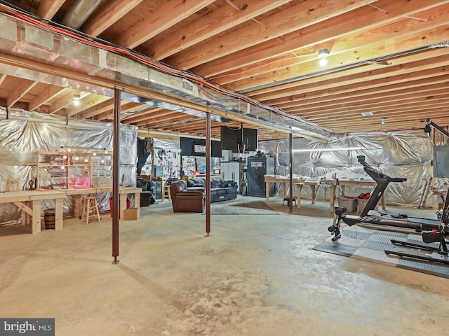 3447 Old Leetown Pike, Ranson, WV 25438 - view of unfinished below grade area