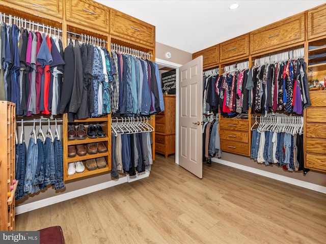 41 E Frederick St, Williamsport, MD 21795 - spacious closet featuring wood finished floors